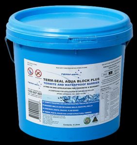 Termite paintable block